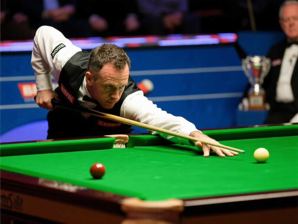 斯诺克世锦赛八强战首阶段:希金斯暂以5-3领先马克-威廉姆斯 斯诺克世锦赛八强战首阶段:希金斯暂以5-3领先马克-威廉姆斯