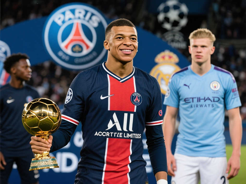 莱因克尔：巴黎若捧欧冠，登贝莱有望问鼎金球奖，萨拉赫亦在竞争之列